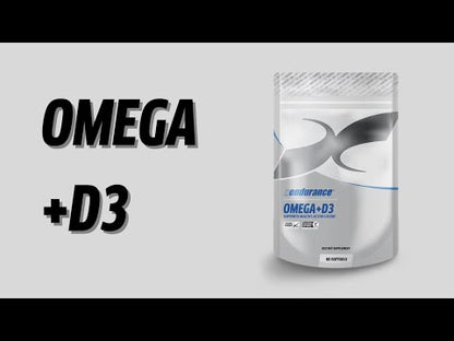 Omega + D3 - Gele, 1 Monatsvorrat