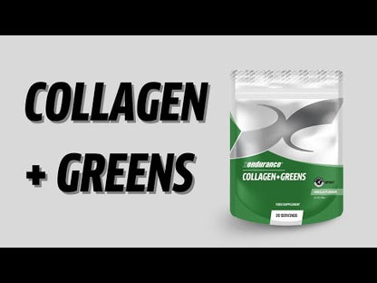 Collagen and Greens Powder - 20 Portionen, Vanille