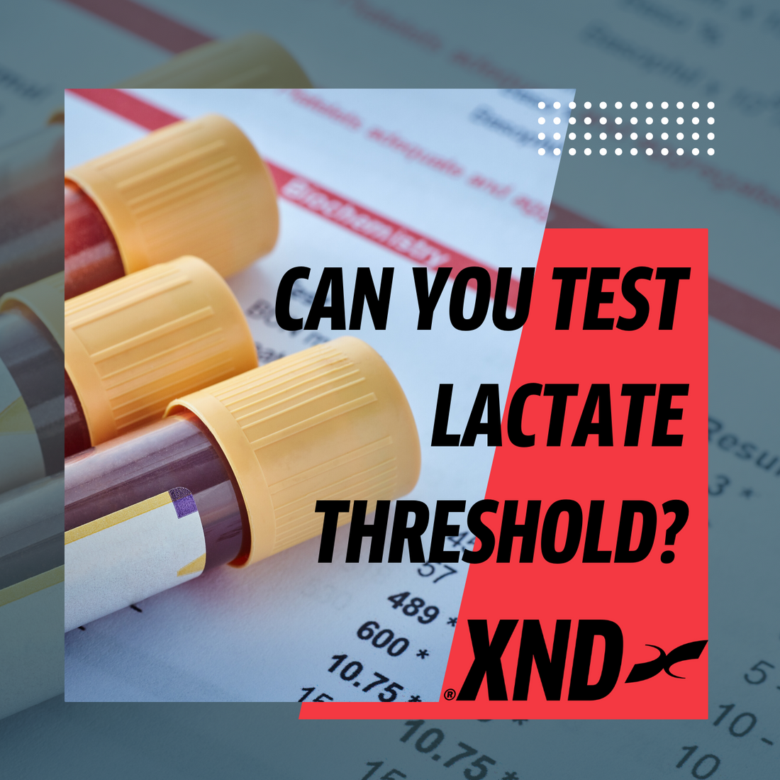 Can you test lactate threshold without a specialist?