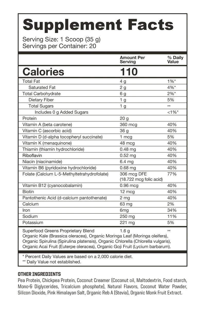 Plant Protein + Greens