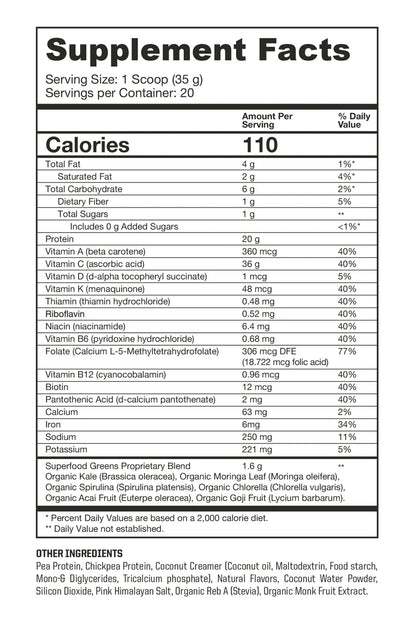 Plant Protein + Greens