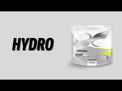 Hydro - Polvo de electrolito, 25 porciones, lima-limón